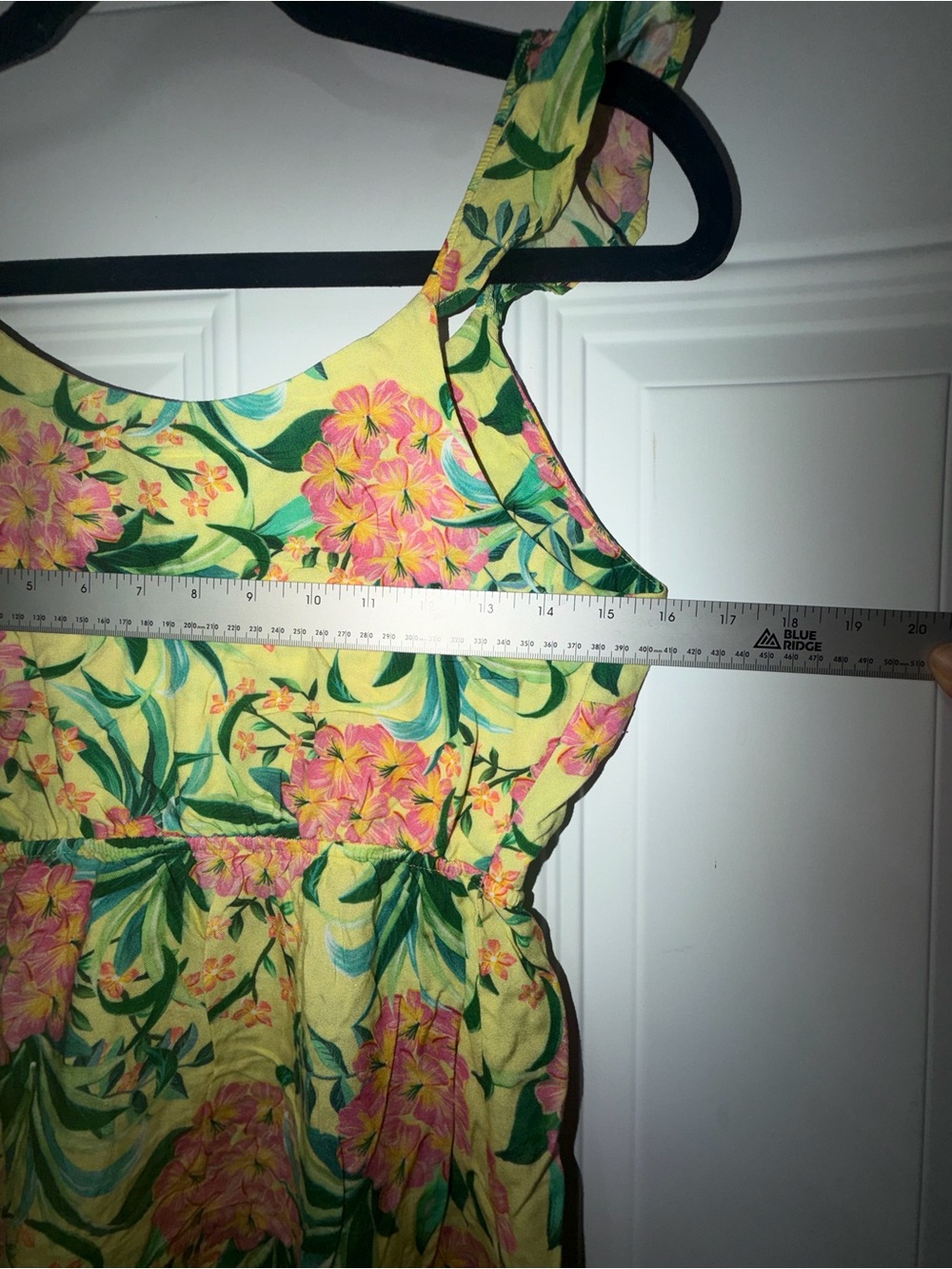FARM Rio Yellow Floral Ruffle-Strap Camisole - Picture 4 of 6